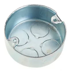 Deta 4 Hole 20mm Loop-In Conduit Box BZP