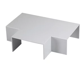 Tower Trunking Flat Tee 100 x 50mm 1 Tower Trunking Flat Tee 100 x 50mm