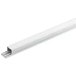 Tower uPVC White Mini Trunking 16mm x 16mm x 2m