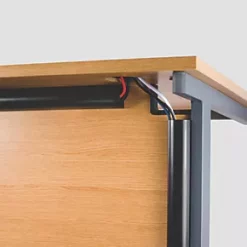 D-Line PVC Black TV Trunking 50mm x 25mm x 1.5m 2 Pack -Cable Management Sales Store 28388 A4