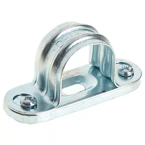 Deta Zinc-Plated Steel Spacer Bar Saddles 25mm 10 Pack 1 Deta Zinc-Plated Steel Spacer Bar Saddles 25mm 10 Pack