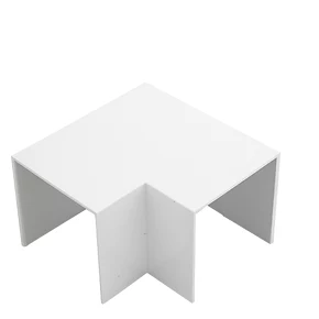 Tower Flat Trunking Angle 50 x 50mm 2 Pack 1 Tower Flat Trunking Angle 50 x 50mm 2 Pack