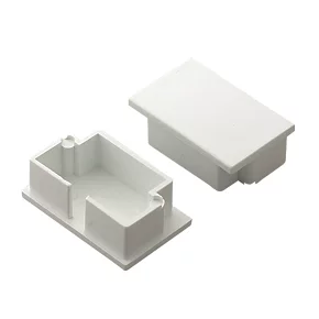 Tower Mini Trunking End Cap 38 x 25mm 2 Pack 1 Tower Mini Trunking End Cap 38 x 25mm 2 Pack
