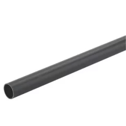 Tower Round uPVC Black Conduit 25mm x 2m