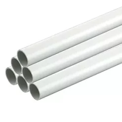 Tower Round uPVC White Conduit 25mm x 2m 20 Pack