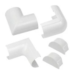 D-Line ABS Plastic White Trunking Accessories