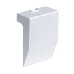 Tower Mini Skirting Trunking Adaptors 34 x 45mm 2 Pack