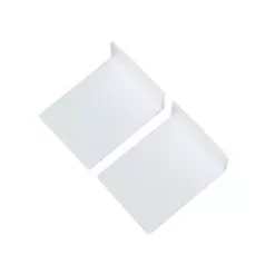 Tower Mini Skirting Trunking Retainers 34 x 45mm 2 Pack