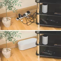 D-Line Cable Tidy Unit White -Cable Management Sales Store 89272 A2