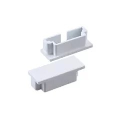 Tower Mini Trunking End Caps 38 x 16mm 2 Pack